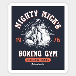 Mighty Micks Boxing Gym Sticker